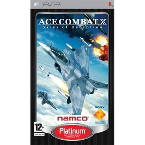 Ace Combat X Skies Of Deception Platinum Psp Bandai