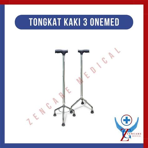 Jual Tongkat Kaki OneMed 3 Kaki Alat Bantu Jalan Di Seller ZenCare