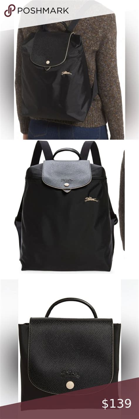 Longchamp Le Pliage Club Large Backpack Foldable Backpack New Longchamp