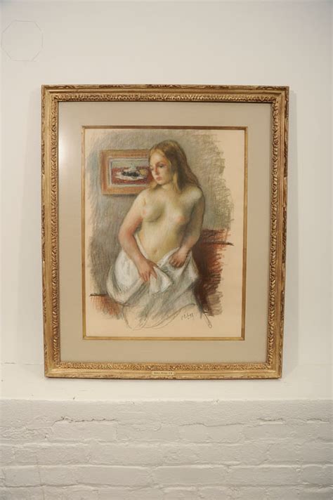 Standing Nude Woman By Robert Philipp 1855 1981 Fritz Hollander