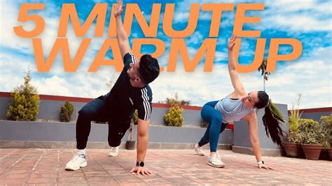 5 Minute Full Body Warmup With Certified Trainers Step By Step Guide Timers And Countdowns