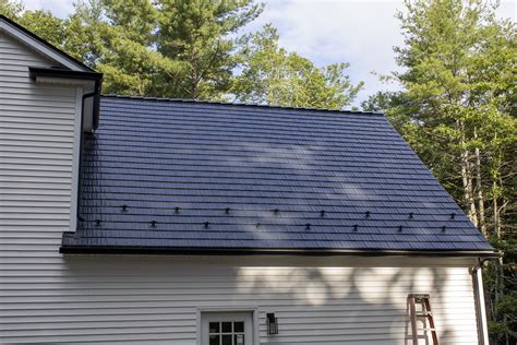 Foxborough Ma Black Interlock Aluminum Cedar Shingle