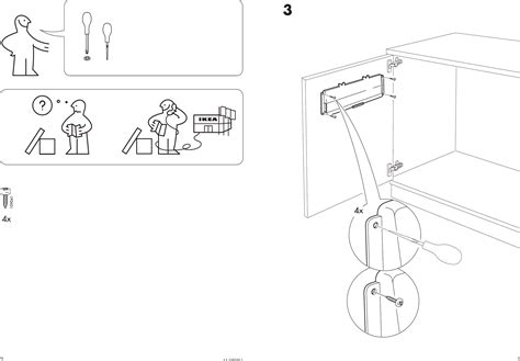 Ikea Rationell Suspension Rail For Wastebin Assembly Instruction