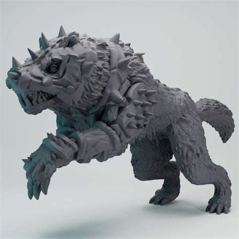 Hot Goblin Armored Wolf C