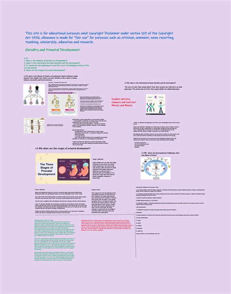 Lifespan Ch 2 Heredity And Prenatal Development A Dominant Trait Is