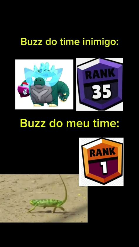 Buzz Do Time Inimigo X Buzz Do Meu Time Brawlstars Brawlstar Brawl