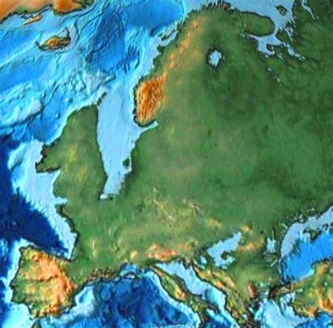 What Europe looked like 20 million years ago : europe