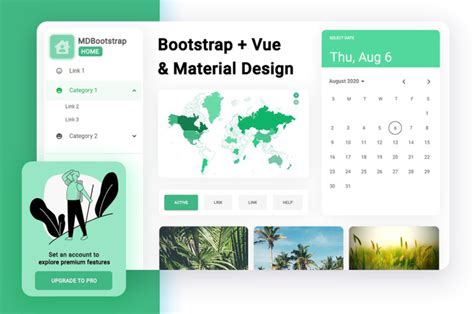 Mdb Vue Pro Made With Vuejs