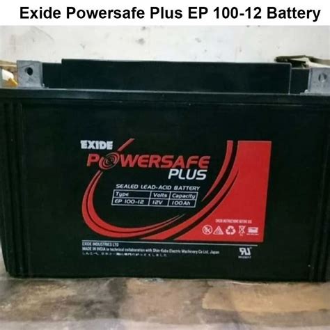 Exide Powersafe Plus Ep Battery At Rs Exide Smf Battery