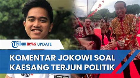 Reaksi Jokowi Saat Dengar Kaesang Pangarep Tertarik Terjun Dunia