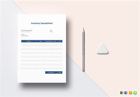 Inventory Spreadsheet 18 Examples Format Excel Word Numbers