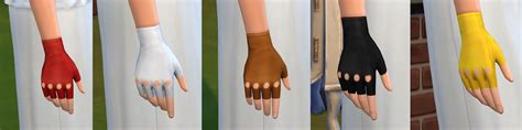 Sims 4 Fingerless Gloves