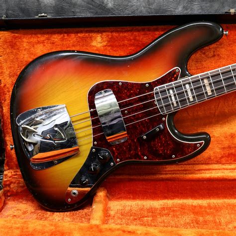 1970 Fender Jazz Bass Sunburst Andy Baxter Bass And Guitars