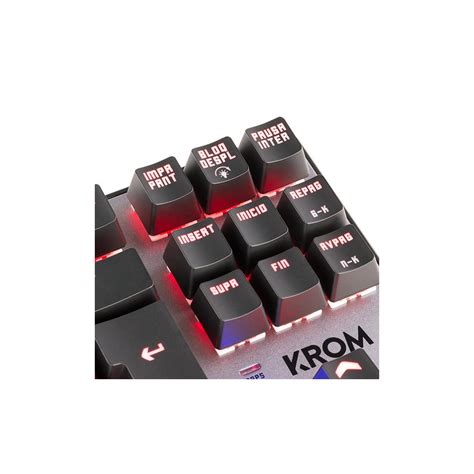 Krom Kernel Tkl Rgb Pt Teclado Mec Nico Gaming