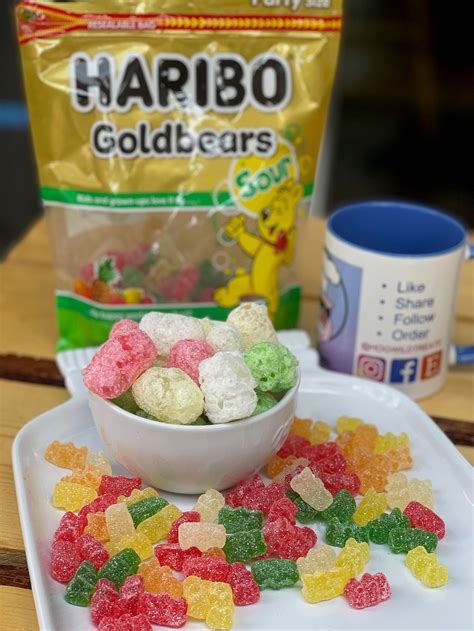 Haribo Sour Gummy Bears Freeze Dried | Etsy