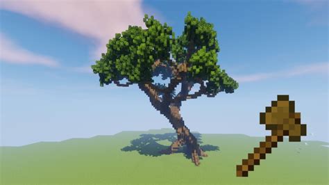 How To Build A Tree With Worldedit Youtube