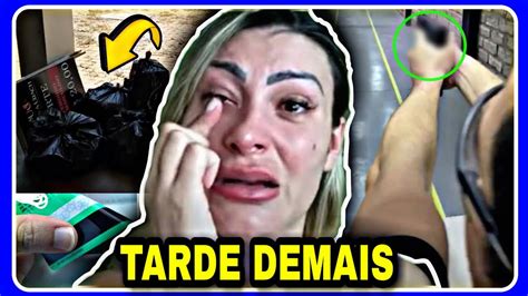 Andressa URACH voltou a casa do ex marido após suposta AMEAÇA e o pior