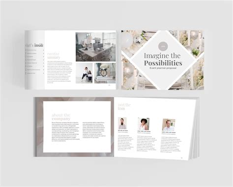 Event Planner Proposal Template Wedding Planner Canva Guide Event Management Birthday Party