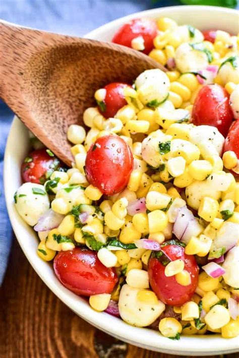 Caprese Corn Salad Lemon Tree Dwelling