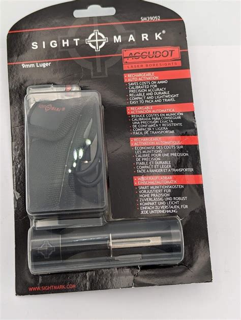 Sightmark Accudot Mm Luger Red Laser Boresight Sm For Sale Online