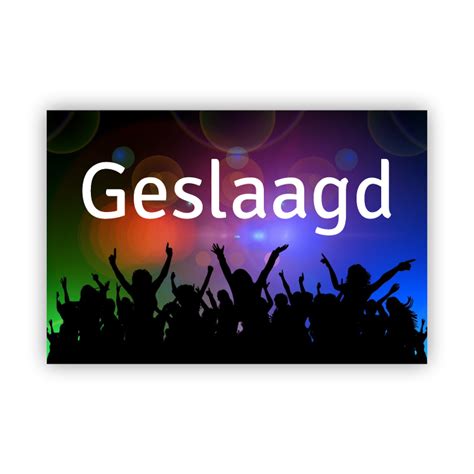 Ik Ben Geslaagd Sticker Spot Dé Sticker Koning