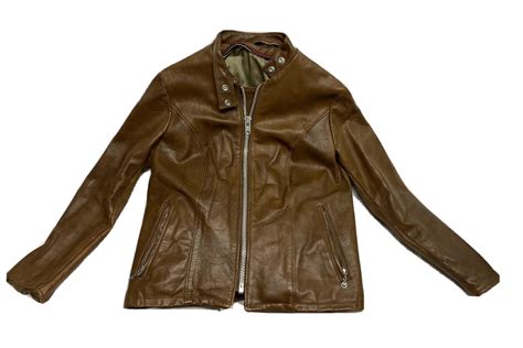 Vintage Schott Cafe Racer Leather Jacket Reviewmotors Co