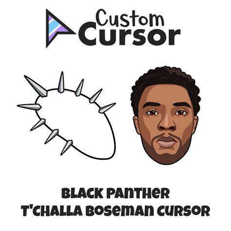 Black Panther T Challa Boseman Cursor Custom Cursor