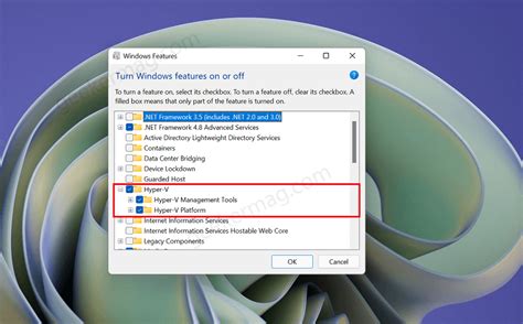 How To Enable Or Disable Hyper V In Windows 11 All Editions