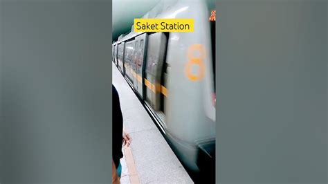 Saket Metro Station Shortvideo Whatsappstatus Newdelhiyoutubeshorts