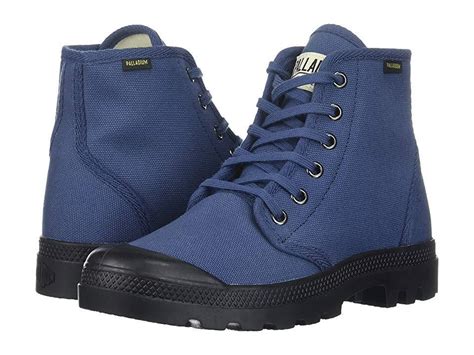 Palladium Pampa Hi Originale Indigo Black Lace Up Boots LookMazing