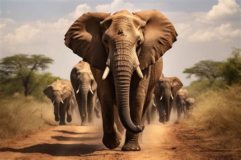 Download Ai Generated Elephant Animals Royalty Free Stock