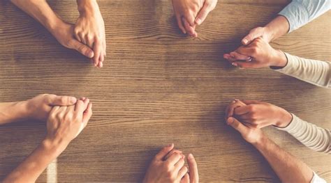 Group Prayer Hands