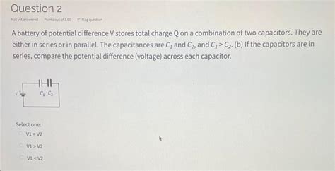 [solved] A Battery Of Potential Difference Mathrm{v}