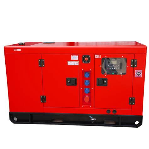 New Design Red 100kw 125kva Quite Single Three Phase High Voltage