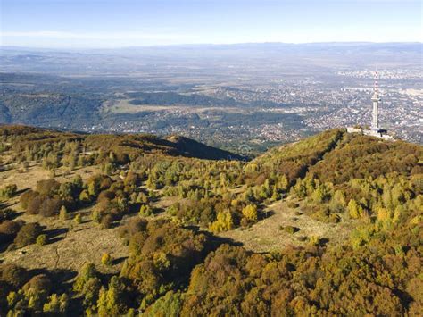 Aerial View Of Vitosha Mountain At Kopititoto Area Bulgaria Stock