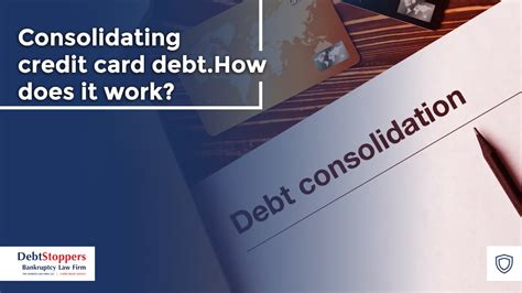 Consolidating Credit Card Debt How Does It Work DebtStoppers