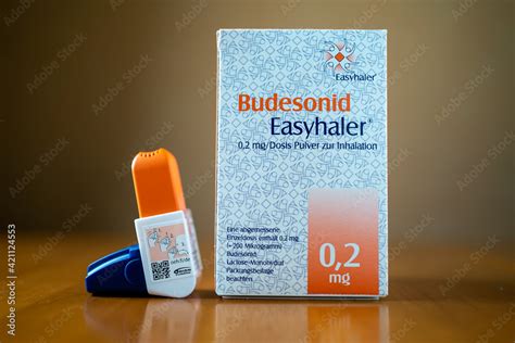 Pack Of Budesonid Easyhaler With An Inhaler For Chronic Bronchitis