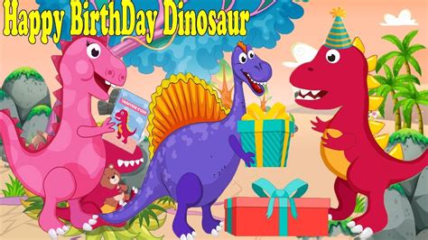 Happy Birthday Dinosaur