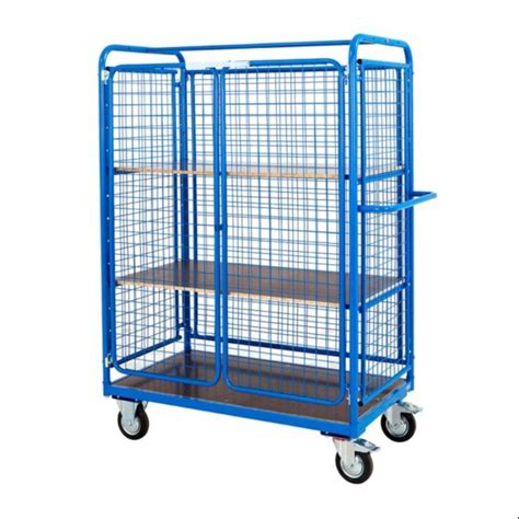 Anzan Mild Steel Industrial Platform Trolley Load Capacity 200 250 Kg