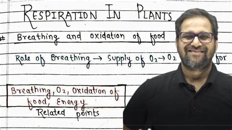 Respiration In Plants Handwritten Notes Tarun Sir Class 11 Neet