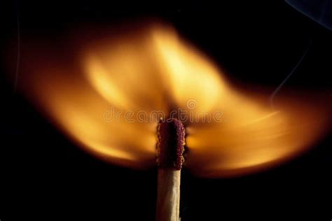 Burning Matchstick Stock Image Image Of Match Isolated 18176257