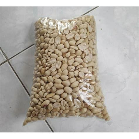 Jual Kacang Tanah Kupas Curah Nett 1Kg Shopee Indonesia