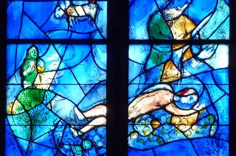 Mainz Germany St Stephan Mainz Stained Glass Windows Artist Marc Chagall A Photo On