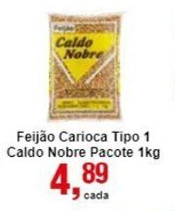 Feijao Carioca Tipo 1 Caldo Nobre Pacote 1kg Oferta Na Rossi Supermercado