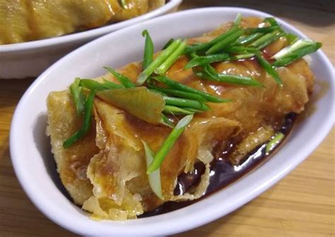 Steamed Bean Curd Roll Recipe Food One