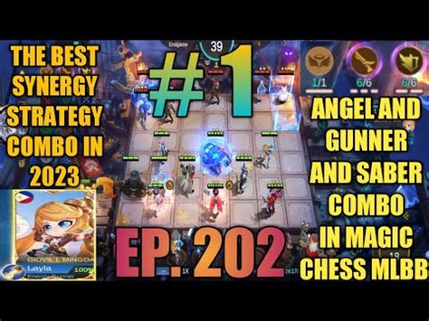 MAGIC CHESS EP 202 ANGEL AND GUNNER AND SABER COMBO IN MAGIC CHESS