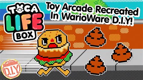 Toca Life Boxs Toy Arcade Recreated In Warioware D I Y Toca Life