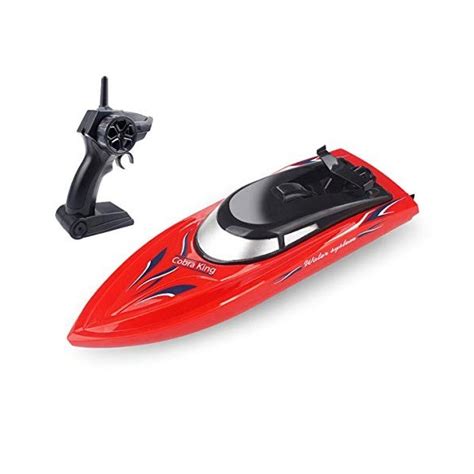 Gojiny Mini Bateau Rc 2 4Ghz Rc Bateau Télécommande Long Endurance