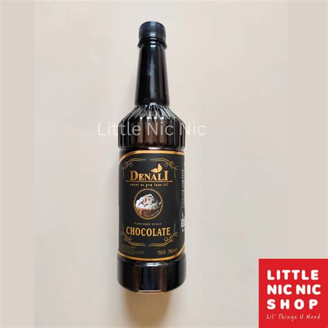 Jual Denali Chocolate Flavoured Syrup 750 Ml Sirup Rasa Coklat Minuman