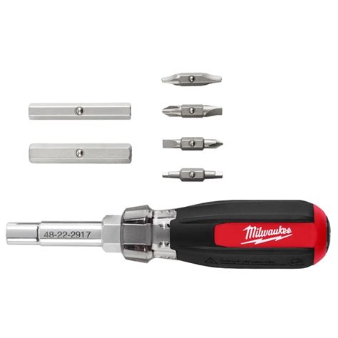 Milwaukee 48-22-2917 13-in-1 Magnetic Multi-Bit Screwdriver with PH/SL ...